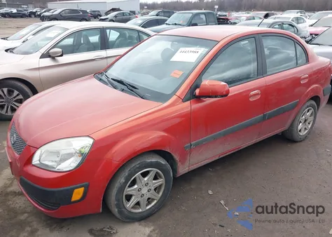 2007 Kia Rio Lx z USA, uszkodzony, nr VIN KNADE123276279875